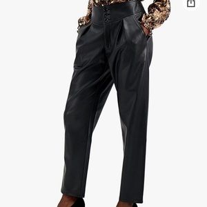Faux Leather Pants